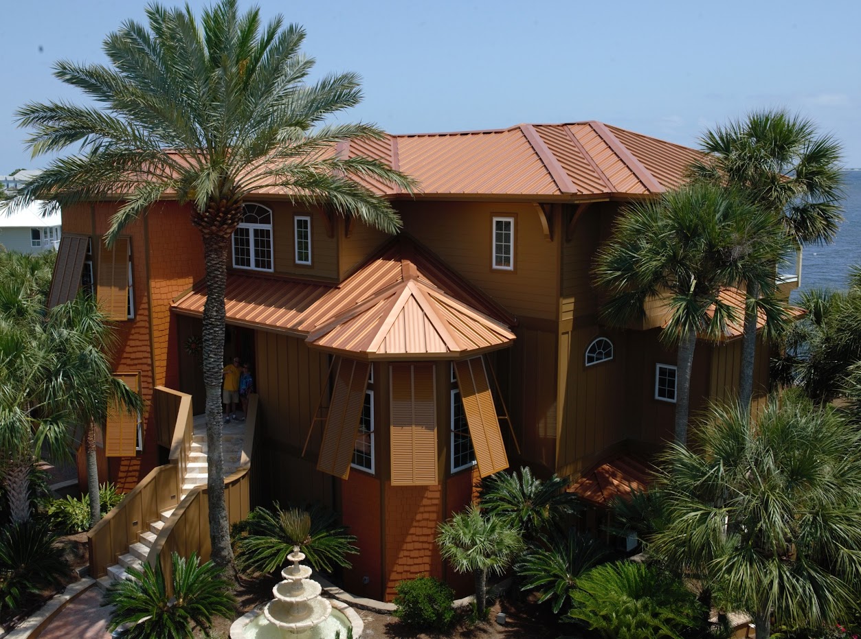 Weather Shield Metal Roofing's Charcoal Color Roof